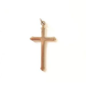 Sterling silver cross pendant necklace jewelry